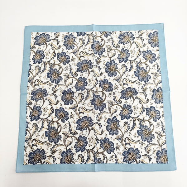 KANEKO ISAO 未使用 オールド ハンカチ ホワイト ミズイロ レディース カネコイサオ【中古】5-0918G◎