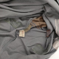 JURGEN LEHL J0131UB052 コットン ボートネック 長袖Ｔシャツ カットソー ロンＴ グレー レディース ヨーガンレール【中古】5-0726M∞