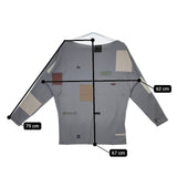JURGEN LEHL J0131UB052 コットン ボートネック 長袖Ｔシャツ カットソー ロンＴ グレー レディース ヨーガンレール【中古】5-0726M∞