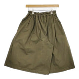 TIGRE BROCANTE コットン パンツ キュロット カーキ レディース ティグルブロカンテ【中古】5-0720M∞