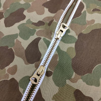 SHORT CUT FOR MARKS 迷彩 カモフラ コットンナイロンジャケット ブルゾン カーキ ブラウン レディース ショートカットフォーマークス【中古】5-0720M∞