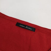 aimer le mieux コットンニット カーディガン レッド レディース エメルミュー【中古】5-0720M∞