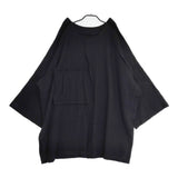 RAGNE KIKAS for Yohji Yamamoto チュニック カットオフ NV-T21-170 ウールナイロン ワンピース ブラック レディース ラグネキカスフォーヨウジヤマモト【中古】5-0801T△