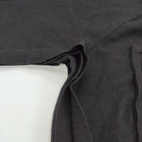 RAGNE KIKAS for Yohji Yamamoto チュニック カットオフ NV-T21-170 ウールナイロン ワンピース ブラック レディース ラグネキカスフォーヨウジヤマモト【中古】5-0801T△