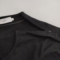 Graphpaper Herringbone Pullover ウール GU193-30011 長袖シャツ ブラック ユニセックス グラフペーパー【中古】5-1009T∞