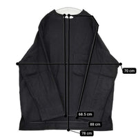 Graphpaper Herringbone Pullover ウール GU193-30011 長袖シャツ ブラック ユニセックス グラフペーパー【中古】5-1009T∞