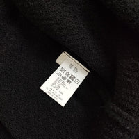 comm arch リブニット アルパカ混 ハイネック ワンピース ブラック レディース コムアーチ【中古】5-0818T∞