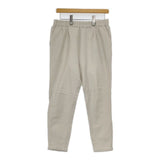 evam eva tuck pants 定価24200円 E223T083 ウールコットンリネン タック パンツ ライトグレー レディース エヴァムエヴァ【中古】5-1002T∞