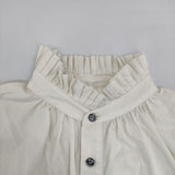 Honnete フリルカラー ギャザー コットンシルク カットオフ HO-21AW OP25 ワンピース アイボリー レディース オネット【中古】5-0803M∞