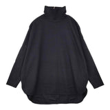 Demi-Luxe BEAMS ウールアムンゼン タートルネック プルオーバー 定価17600円 64-14-0244-631 カットソー ブラック レディース デミルクス ビームス【中古】5-1002T∞