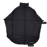 Demi-Luxe BEAMS ウールアムンゼン タートルネック プルオーバー 定価17600円 64-14-0244-631 カットソー ブラック レディース デミルクス ビームス【中古】5-1002T∞