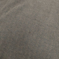 Conges payes ヘリンボーン B0134RUA212 ハイネック コットンストレッチ ワンピース ブラウン レディース コンジェ ペイエ【中古】5-0724M∞