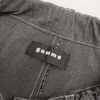 gomme イージーパンツ GA-P77-454 レーヨンポリエステル パンツ グレー レディース ゴム【中古】5-0724G∞
