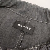 gomme イージーパンツ GA-P77-454 レーヨンポリエステル パンツ グレー レディース ゴム【中古】5-0724G∞