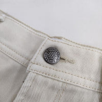 CIMARRON JEANS WIDE PANTS 5190047 ワイドジーンズ サイズ26 デニムパンツ ベージュ キナリ レディース シマロン【中古】5-0724G∞