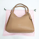 Kate Spade KNOT LARGE SHOULDER BAG トートバッグ ショルダーバッグ ブラウン レディース ケイトスペード【中古】5-0918G∞