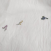 l'atelier du savon ひらひらパンジーかぎ針と刺繍ワンピース 定価24200円 25SS ホワイト レディース アトリエドゥサボン【中古】5-0531M♪