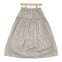 qiri 牡丹雪 ギャザースカート アンビデックス 定価29700円 6301SK004242 ロングスカート 24AW ベージュ レディース キリ【中古】5-0531M♪