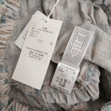 qiri 牡丹雪 ギャザースカート アンビデックス 定価29700円 6301SK004242 ロングスカート 24AW ベージュ レディース キリ【中古】5-0531M♪
