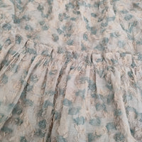 qiri 牡丹雪 ギャザースカート アンビデックス 定価29700円 6301SK004242 ロングスカート 24AW ベージュ レディース キリ【中古】5-0531M♪