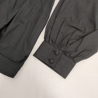 オオカミとフクロウ オオカミと集めた星のアントワーズ portom24014 ブラウス シャツ ブラック レディース オオカミとフクロウ【中古】5-0724M∞