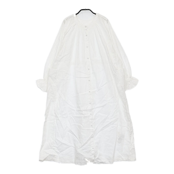 nest Robe OEUVRE別注 UpcycleLino サイドポケット2wayワンピース  01244-1174 定35200円 24AW ホワイト レディース ネストローブ【中古】5-0531M♪