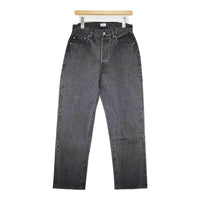 CIOTA 新品 Straight 5 Pocket Pants サイズ30 ブラックデニム 定価29700円 NPTM-1STB-MBK デニムパンツ ブラック メンズ シオタ【中古】5-0610G♪