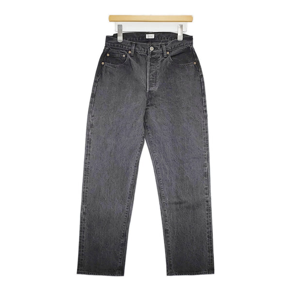 CIOTA 新品 Straight 5 Pocket Pants サイズ30 ブラックデニム 定価29700円 NPTM-1STB-MBK デニムパンツ ブラック メンズ シオタ【中古】5-0610G♪