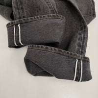 CIOTA 新品 Straight 5 Pocket Pants サイズ30 ブラックデニム 定価29700円 NPTM-1STB-MBK デニムパンツ ブラック メンズ シオタ【中古】5-0610G♪