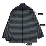 EEL 新品 Qualitee Turtle サイズXS 定価15950円 E-24566B 長袖Ｔシャツ カットソー ロンＴ ネイビー グリーン メンズ イール【中古】5-0610M♪