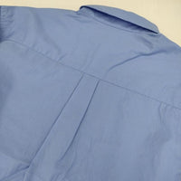 EEL コンカラシャツ M 定価20900円 E-23406A 長袖シャツ ブルー メンズ イール【中古】5-1001M∞