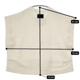 COGTHEBIGSMOKE 新品 KIKI WIDE BODY GILET 定価35200円 ノースリーブニット ベスト 24AW 11 アイボリー レディース コグ ザ ビッグスモーク【中古】5-0818T∞
