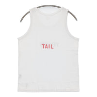 grown in the sun YELLOW/TAIL サイズXS 刺繍 タンクトップ ホワイト レディース グローンインザサン【中古】5-0610S♪