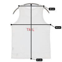 grown in the sun YELLOW/TAIL サイズXS 刺繍 タンクトップ ホワイト レディース グローンインザサン【中古】5-0610S♪