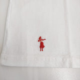 grown in the sun 78.9/BEACH サイズXS 刺繍 タンクトップ ホワイト レディース グローンインザサン【中古】5-0610S♪