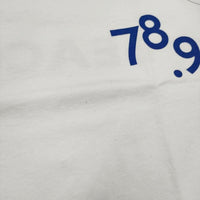 grown in the sun 78.9/BEACH サイズXS 刺繍 タンクトップ ホワイト レディース グローンインザサン【中古】5-0610S♪