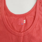 grown in the sun NUMBER 2 サイズPP 刺繍 タンクトップ ピンク レディース グローンインザサン【中古】5-0610S♪