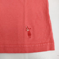 grown in the sun NUMBER 2 サイズPP 刺繍 タンクトップ ピンク レディース グローンインザサン【中古】5-0610S♪