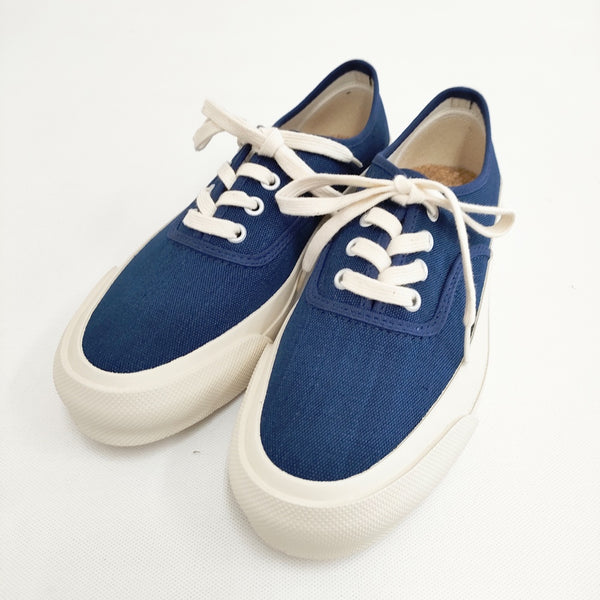 DOEK SHOE INDUSTRIES 新品 DOEK OXFORD スニーカー 23cm 定価14300円 スニーカー ネイビー レディース ドゥックシューインダストリーズ【中古】5-0625G◎#