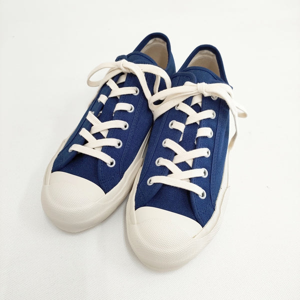 DOEK SHOE INDUSTRIES 新品 DOEK COURT スニーカー 23cm 定価15400円 スニーカー ネイビー レディース ドゥックシューインダストリーズ【中古】5-0625G◎