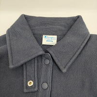 Champion リバースウィーブ ハーフスナップスウェットシャツ 定価12980円 サイズM 裏起毛 スウェット 24FW ネイビー レディース チャンピオン【中古】5-1002T∞