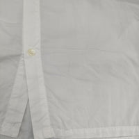 ICHI バンドカラー ギャザー sm191017 長袖 コットン ブラウス シャツ ホワイト レディース イチ【中古】5-0712M∞