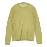 45R/45rpm コットン ニットソー 長袖Ｔシャツ カットソー ロンＴ イエロー レディース フォーティーファイブアールピーエム【中古】5-0712M∞