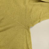 45R/45rpm コットン ニットソー 長袖Ｔシャツ カットソー ロンＴ イエロー レディース フォーティーファイブアールピーエム【中古】5-0712M∞