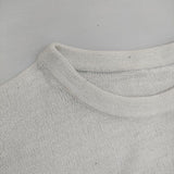 45R/45rpm コットン ニットソー 長袖Ｔシャツ カットソー ロンＴ ホワイト レディース フォーティーファイブアールピーエム【中古】5-0712M∞