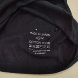 45R/45rpm コットン ニットソー 長袖Ｔシャツ カットソー ロンＴ ネイビー レディース フォーティーファイブアールピーエム【中古】5-0712M∞