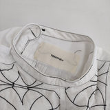 TODAYFUL キルティングドレスシャツ 定価14850円 ステッチ ブラウス シャツ ホワイト レディース トゥデイフル【中古】5-0724M∞