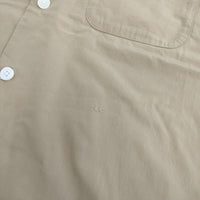 GYMPHLEX コットン ロングシャツワンピ ワンピース ベージュ レディース ジムフレックス【中古】5-0724M∞