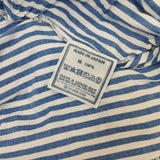 45R/45rpm ジンバオックスのシャツドレス ワンピース 定価39600円 ワンピース ブルー ホワイト レディース フォーティーファイブアールピーエム【中古】5-1106M∞