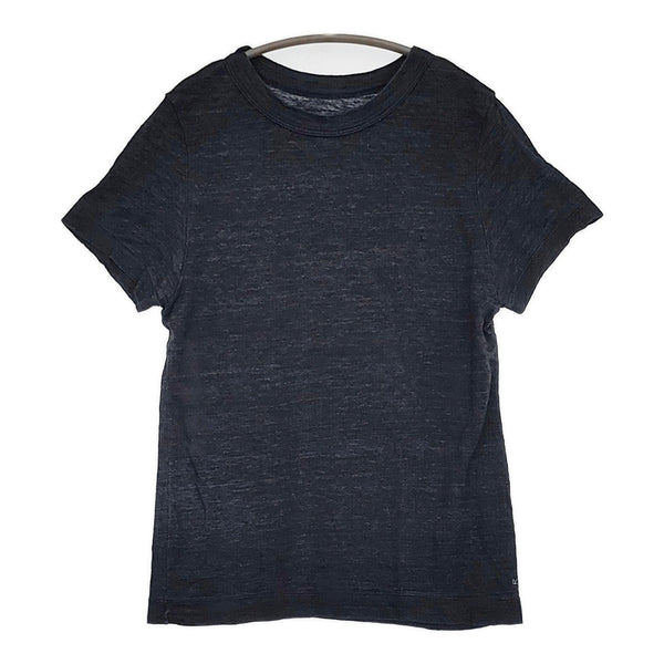 45R/45rpm リネン天竺の45星Tシャツ（インディゴ） 定価23100円 ネイビー レディース フォーティーファイブアールピーエム【中古】5-0613S♪
